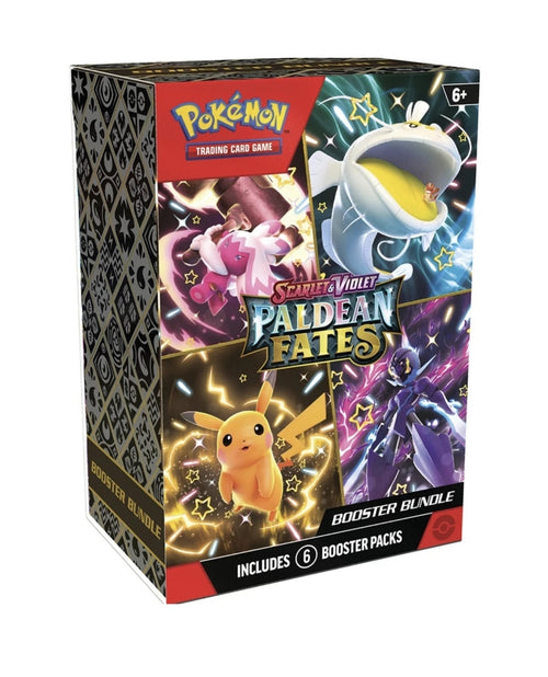 Paldean Fates Scarlet & Violet 4.5 POKEMON TCG Booster Bundle